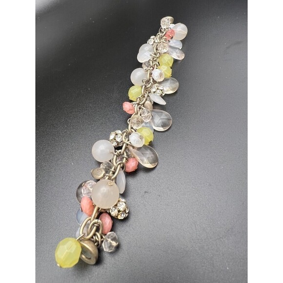ANN Taylor Loft Pastel Cluster Bracelet - Picture 1 of 10